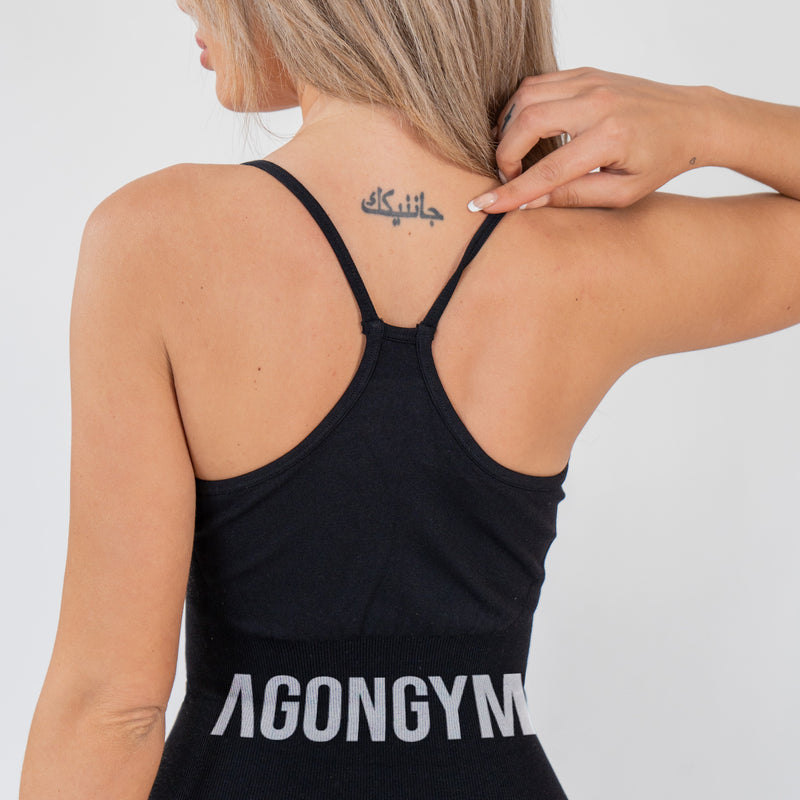 AGONGYM BODYSUIT - BLACK