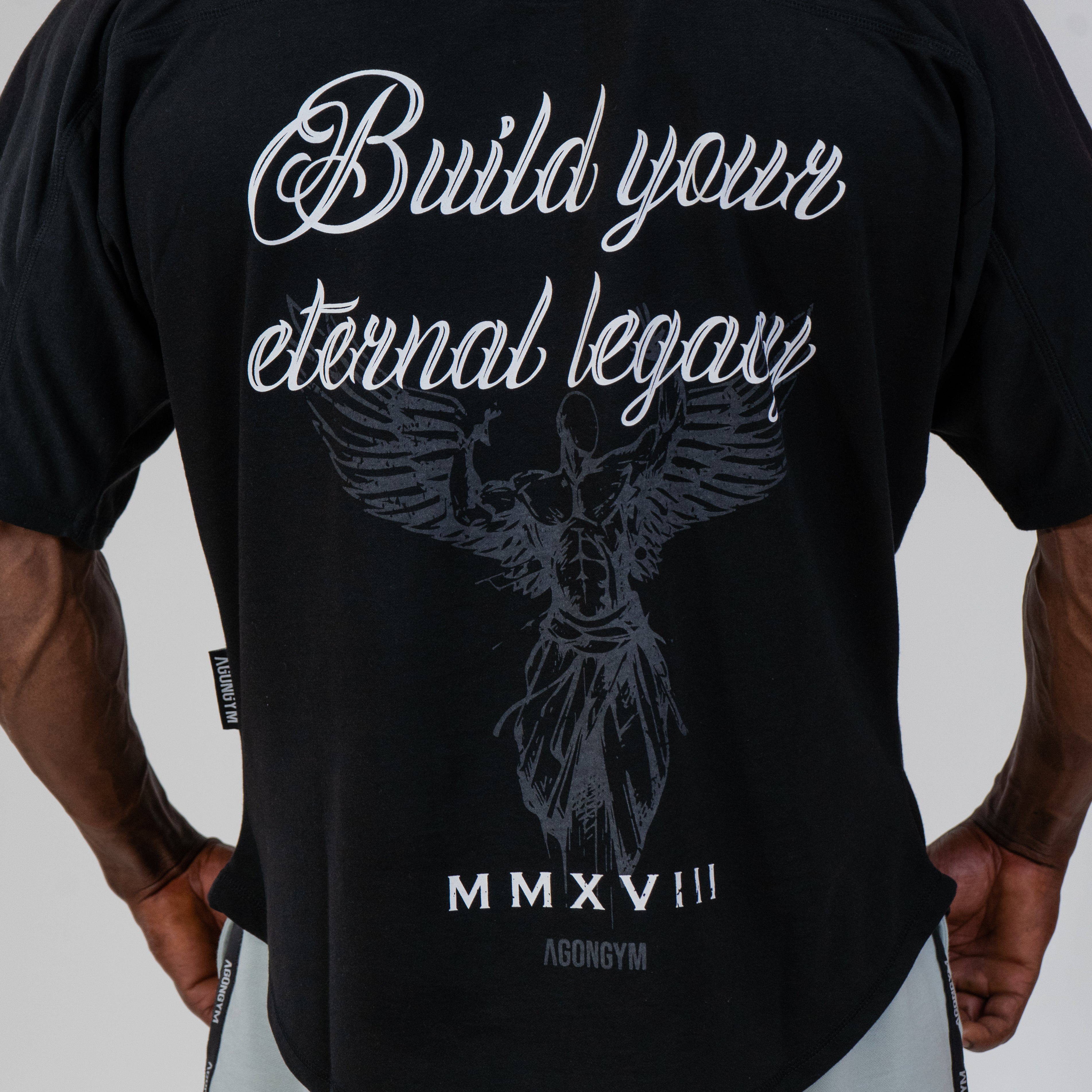 OVERSIZE MUSCLE ERA - BLACK