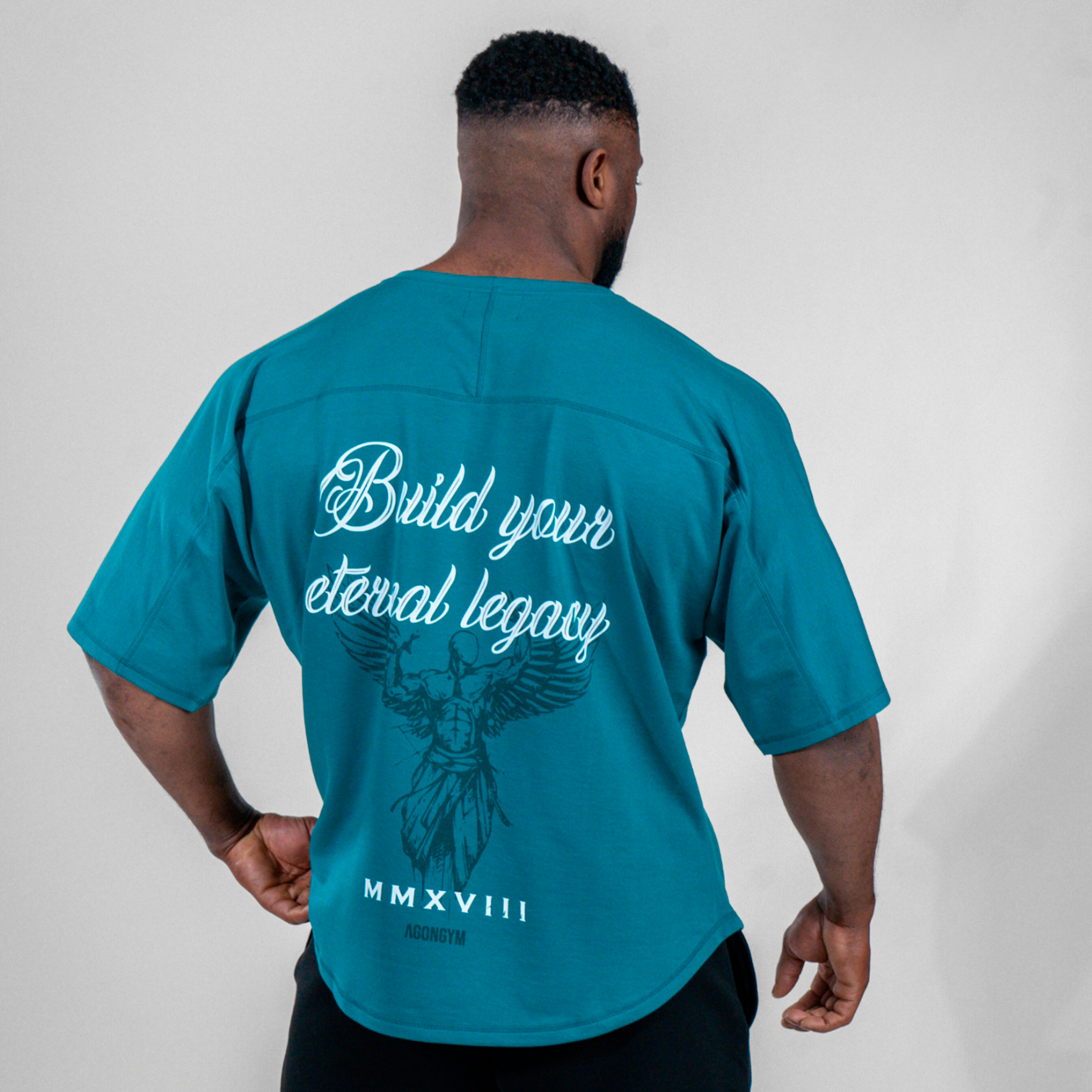 OVERSIZE MUSCLE ERA - ROYAL GREEN