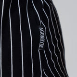 STRINGER MUSCLE ERA - STRIPED BLACK