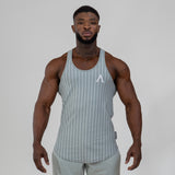 STRINGER MUSCLE ERA - STRIPED DARK GREY